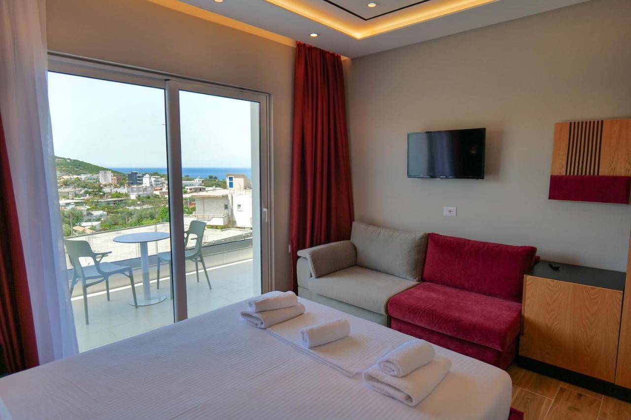 The View Hotel Ksamil Eksteriør billede