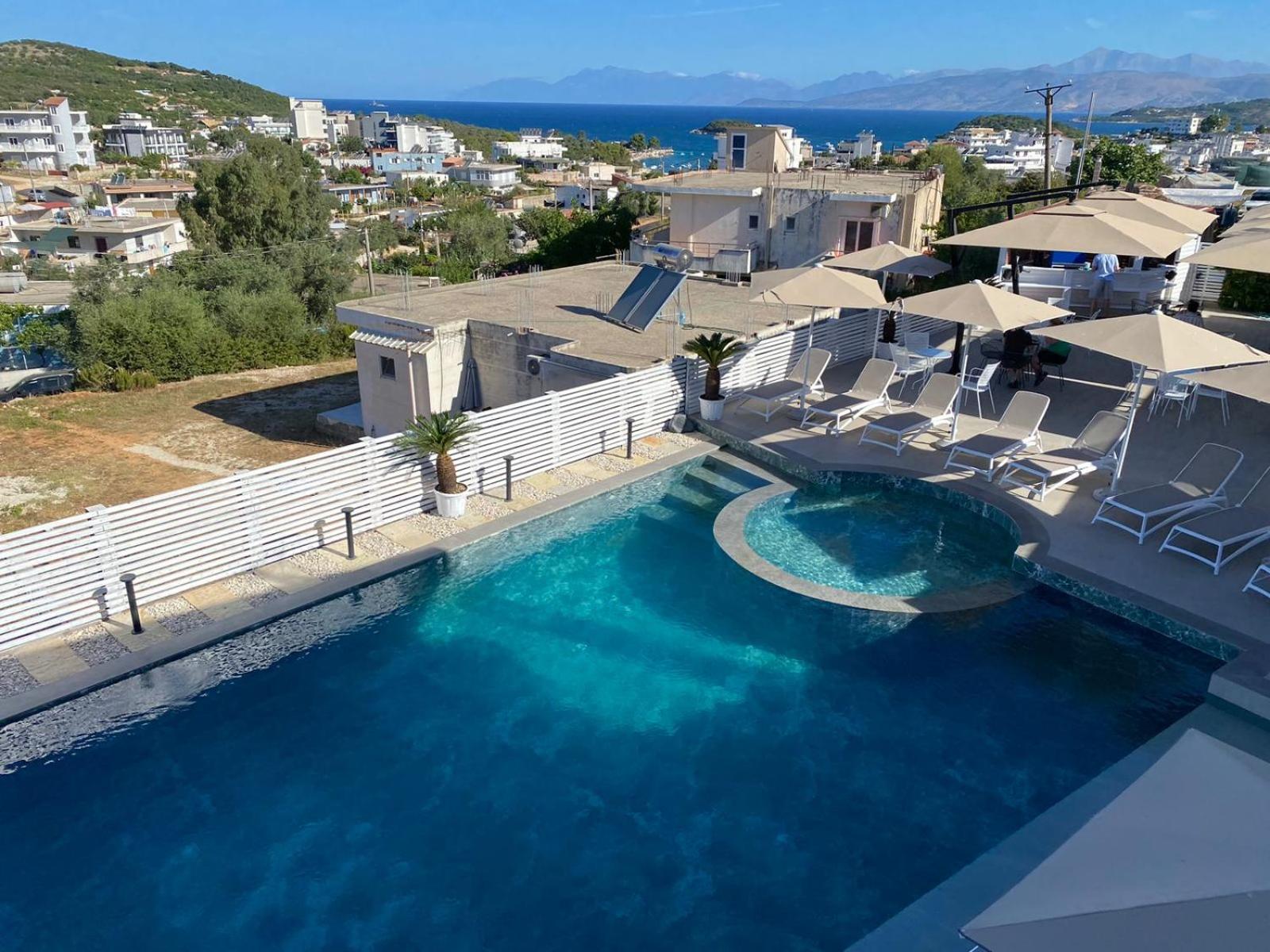 The View Hotel Ksamil Eksteriør billede
